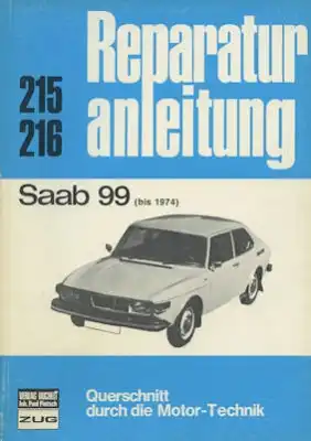 Saab 99 Reparaturanleitung 1974