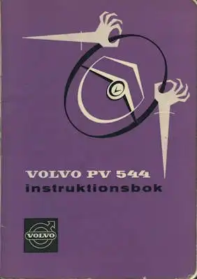 Volvo PV 544 Bedienungsanleitung 10.1961 s