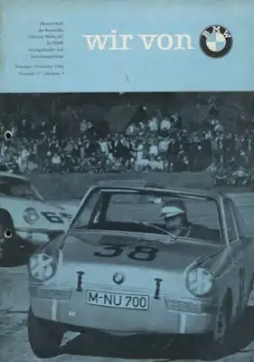 Wir von BMW Heft 11 1960