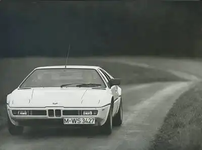 BMW M 1 Werksfoto 1985