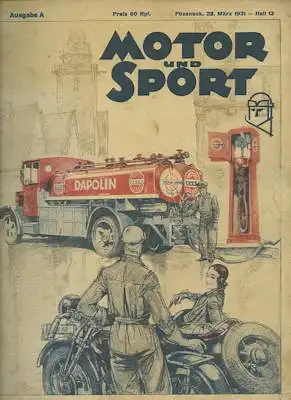 Motor & Sport 1931 Heft 13