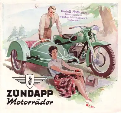 Zündapp Programm ca. 1950