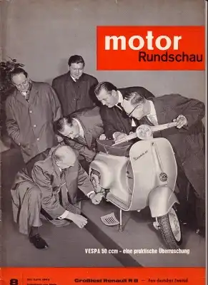 Motor Rundschau 1963 Heft 8