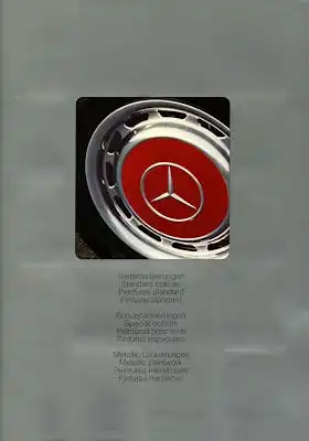 Mercedes-Benz Farben 5.1974