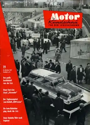 Motor Rundschau 1957 Heft 19