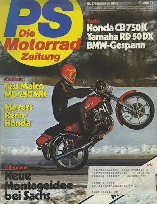 PS Die Motorradzeitung 1979 Heft 2