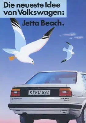 VW Jetta 2 Beach Prospekt 5.1986