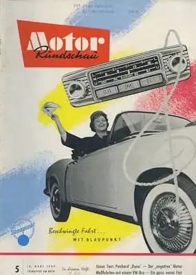 Motor Rundschau 1959 Heft 5