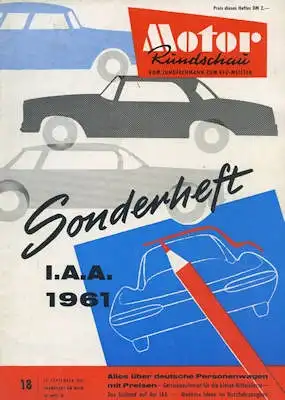 Motor Rundschau 1961 Heft 18