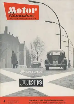 Motor Rundschau 1962 Heft 4