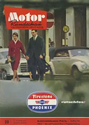 Motor Rundschau 1962 Heft 20