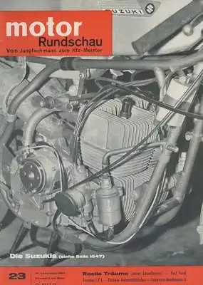Motor Rundschau 1963 Heft 23