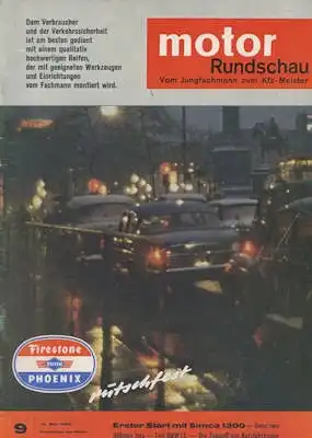 Motor Rundschau 1963 Heft 9