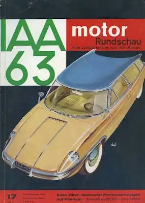 Motor Rundschau 1963 Heft 17