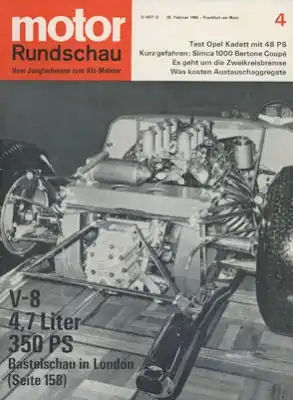 Motor Rundschau 1965 Heft 4