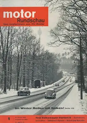 Motor Rundschau 1964 Heft 1