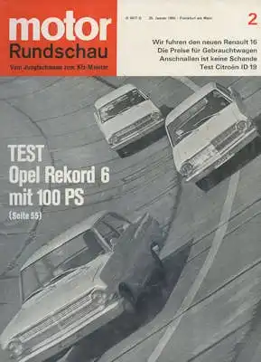 Motor Rundschau 1965 Heft 2