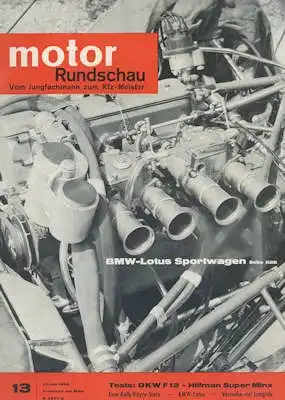 Motor Rundschau 1963 Heft 13