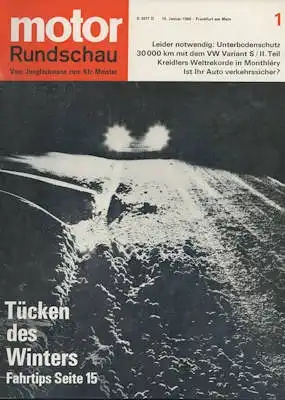 Motor Rundschau 1965 Heft 1