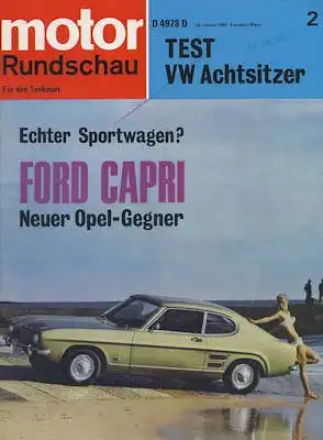 Motor Rundschau 1969 Heft 2