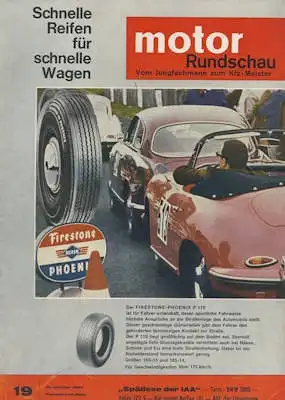 Motor Rundschau 1963 Heft 19