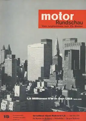 Motor Rundschau 1963 Heft 16