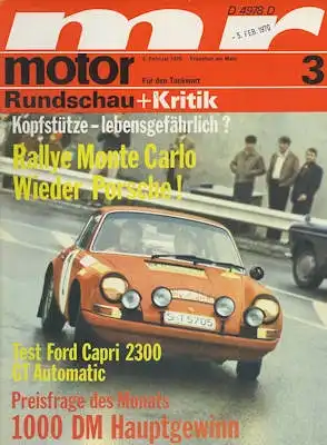 Motor Rundschau 1970 Heft 3