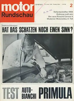 Motor Rundschau 1966 Heft 2