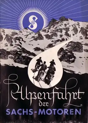 Sachs Alpenfahrt Prospekt 4.1937