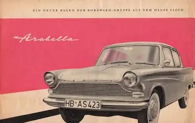 Lloyd Arabella Prospekt 9.1959