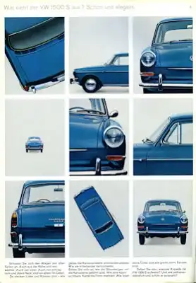 VW 1500 Prospekt 9.1963