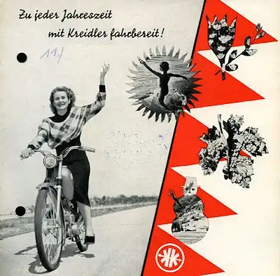 Kreidler K 50 Prospekt ca. 1952