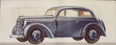 Opel Kadett Prospekt 1930er Jahre