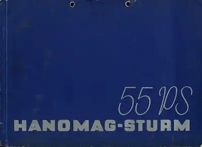 Hanomag Sturm Prospekt ca. 1937