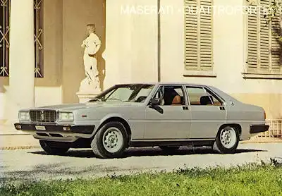 Maserati Quattroporte Prospekt 1978