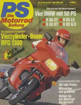 PS Die Motorradzeitung 1982 Heft 12
