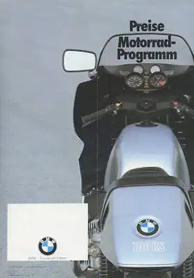 BMW Preisliste 2.1976