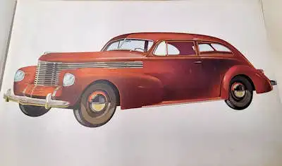 Opel Kapitän internes Prospekt ca. 1939