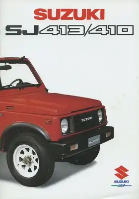 Suzuki SJ 413 / 410 Prospekt 1986