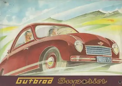 Gutbrod Superior Prospekt 1950er Jahre