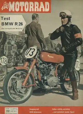 Das Motorrad 1958 Heft 22