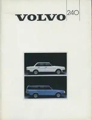 Volvo 240 Prospekt 1985