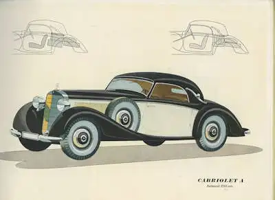 Mercedes-Benz Type 230 Prospekt 8.1937
