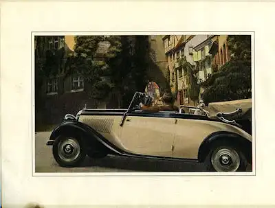 Mercedes-Benz 170 V Prospekt 1947 / 77 Reprint
