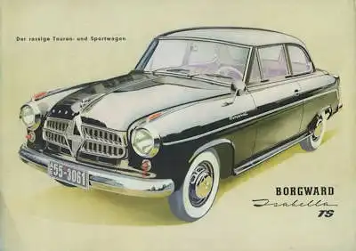 Borgward Isabella TS Prospekt 9.1955