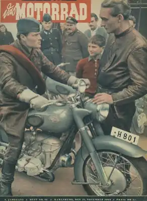 Das Motorrad 1952 Heft 23
