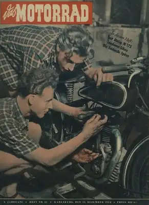 Das Motorrad 1952 Heft 25