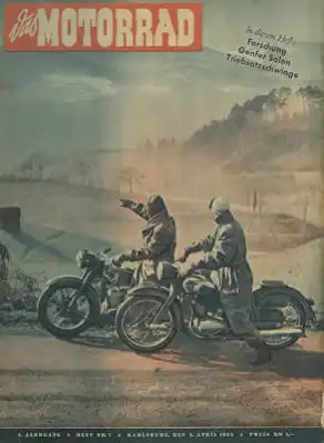 Das Motorrad 1952 Heft 7