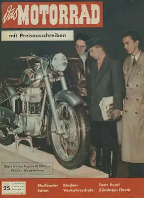 Das Motorrad 1953 Heft 25