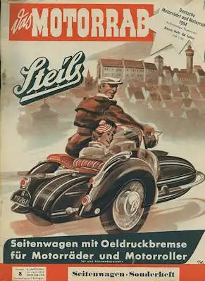 Das Motorrad 1954 Heft 8